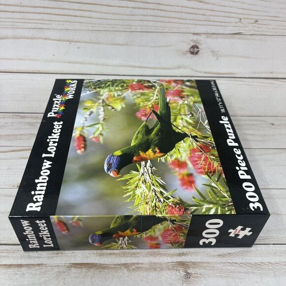 Rainbow Lorikeet 300 Piece Puzzle Works 18.11X 12 NEW - Picture 7 of 9